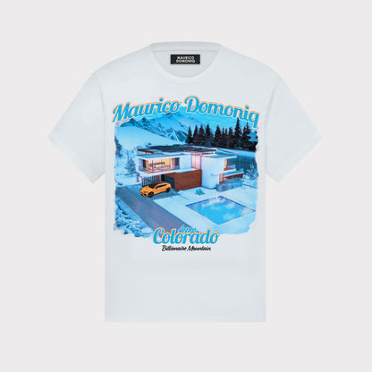 MD BLUE BILLIONAIRE MOUNTAIN TEE